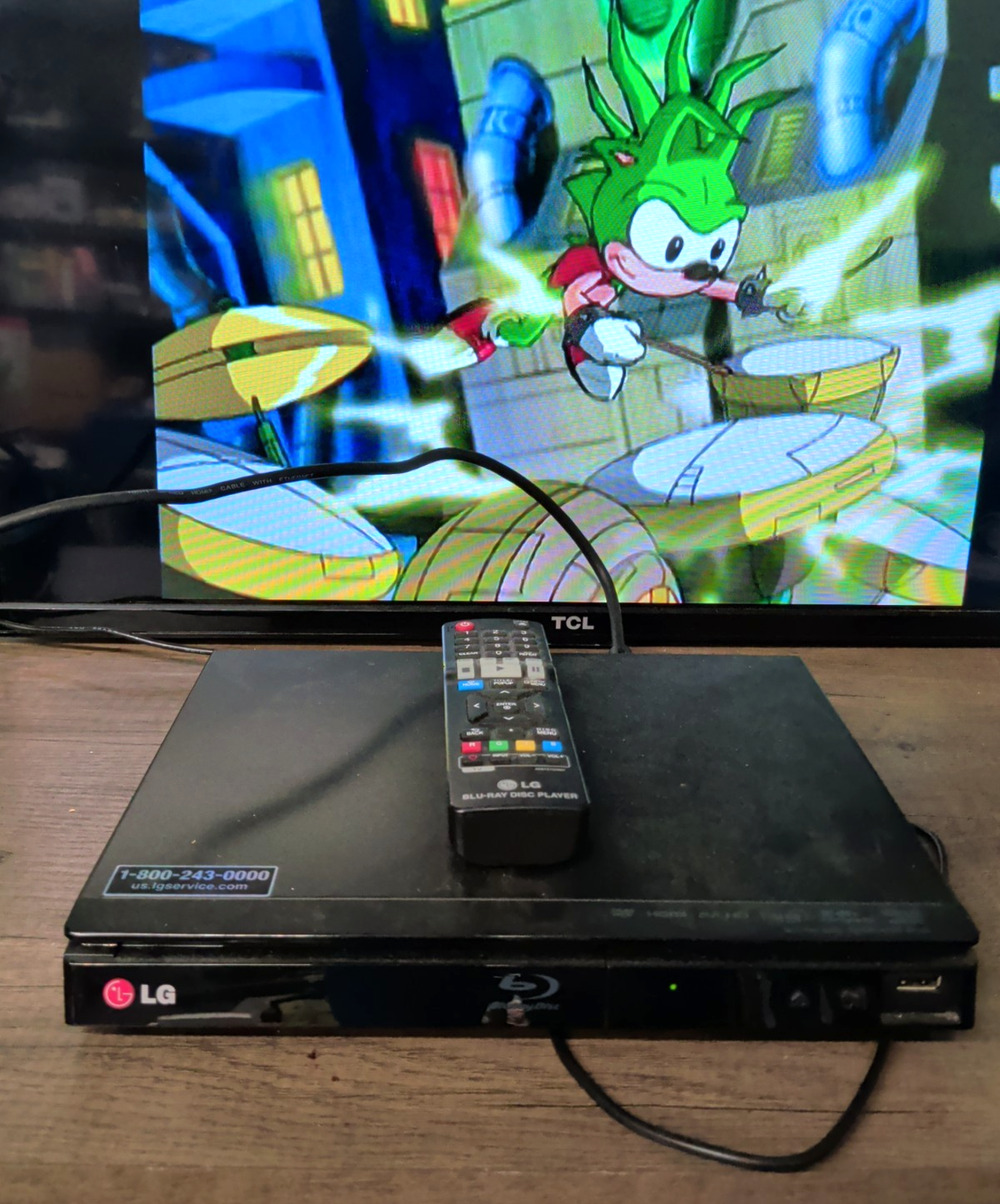 LG BP330 Blu-ray DVD Player Tested Works w/ remote fast shipping